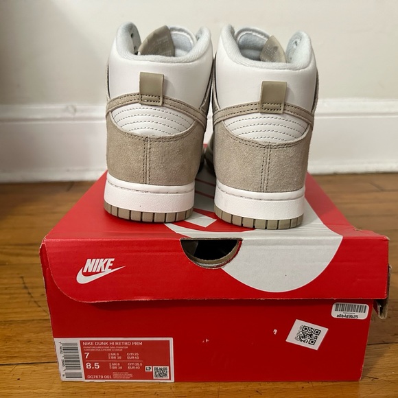 Nike dunk high sand Sz 7 - Picture 9 of 16